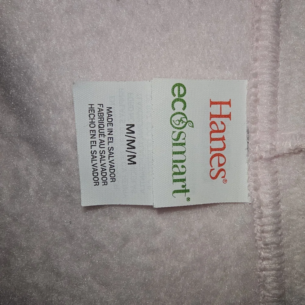 Hanes Light Pink Women's Hoodie Jacket - Picture 4 of 5